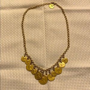 Vintage Stella & Dot Rio coin necklace